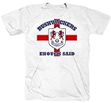 Bushwackers London Football Weiss T-Shirt (3XL)