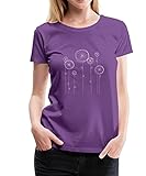 Spreadshirt Fahrrad Pusteblumen Rad Blüten Frauen Premium T-Shirt, S, L