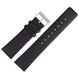 Skagen Uhrenarmband 22mm Leder Schwarz - 233XXLSLN