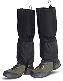 ZWOOS Outdoor Gamaschen, 600D Oxford wasserdichte Beingamaschen, robuste Wandergamaschen für Klettern, Skifahren, W