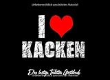 Toiletten Gästebuch: I Love Kacken Mitbringsel Einweihung Neue Wohnung Oder Haus - Einweihungsgeschenk Lustig
