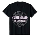 Kinder Kinder Schildmaid im Wachstum - Viking Wikinger Germanen T-S