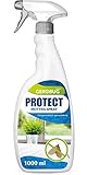 Gerobug Mottenspray 1000 ml Protect - Einfache Mottenbekämpfung für Lebensmittelmotten & Kleidermotten - Mottenschutz für Kleiderschrank, Kleider, Teppich & Küche geeig