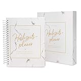 TWIVEE - Der große Hochzeitsplaner - Wedding Planner inklusive Geschenkbox - deutsch - über 200 Seiten - Organizer mit Kalender - Buch zur Hochzeit - Tolles Geschenk zur Verlobung