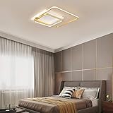 LED Deckenleuchte 42W Modern Deckenlampe Wohnzimmer Lampe 4000Lumen Kaltweiß/Warmweiß Dekorative Deckenbeleuchtung für Schlafzimmer Wohnzimmer Kü