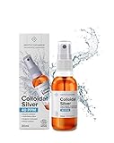 Kolloidales Silber 30ml Minispray 40 PPM • 100% natürlich • konzentriert, rein, effizient • Ecocert zertifiziert • laut „Top Santé“ das beste natürliche Pflegeprodukt 2021 • I