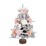Künstliche Weihnachtsbäume 24 '/ 60cm Tischplatte Weihnachtsbaum, künstlicher Mini Weihnachtsbatterie-kraftvoller künstlicher künstlicher Baum Weihnachtsbaum for Weihnachten Heimdekoration und W