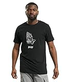 Mister Tee Herren Dark Pray T-Shirt, Black, L