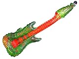 Aufblasbare Folien Luftgitarren Rock n Roll, wählen grü