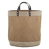 47th & Main Damen Tragetasche/Strandtasche, Natural Classic, 14 x 14