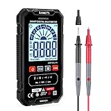 Digital Multimeter Auto-Ranging 4000 Zählungen Voltmeter, KAIWEETS KM312A Smart-Multimeter Messung Spannung, Durchgang, Widerstand, Battrietester für Zuhause, Kfz etc. (Keine Strommessung)