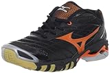 Mizuno Women's Wave Lightning RX-W, Black/Orange, 6 M US