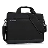 Laptophülle für 33,8 cm (13,3 Zoll), 35,6 cm (13,3 Zoll), 35,6 cm (14,3 Zoll), stoßfest, große Kapazität, ultradünn, Schw