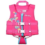 Zeraty Kinder Schwimmweste Kleinkind Schwimmjacke Jungen Mädchen Flotation Badeanzug Bademode Neopren Schwimmen Jacke Geeignet für 1-9 Jahre / 22-50Lbs / R