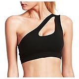 XUNN Damen Zero Feel Bügelloser Sport BH Überkreuzte Schultergurte Weste Klassische Frauen Büstenhalter Ohne Bügel Ringerrücken Sports Bras Fuer Yoga Fitness Training