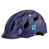 lencyotool Kinder Fahrradhelm für 5-10 Jahre, Kleinkind Fahrradhelm mit LED Rücklicht, Leichter Verstellbarer Skateboard Rollerhelm für Jungen Mädchen, Kopfgröße 51-55