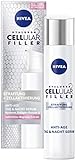 NIVEA Hyaluron Cellular Filler Anti-Age Tag & Nacht Serum (40 ml), Anti-Falten Gesichtsserum mit Magnolia Extrakt, straffendes Serum verbessert die Zellerneuerung