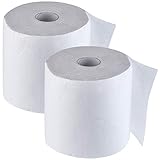 KADAX Küchenrolle, 2-lagig, Küchenpapier aus 100% Zellstoff, Papiertuch, geprägt, Küchentuch, Haushaltsrolle für Reinigung, Toilettenpapier, Haushaltspapier, weiß (2, 60 m)