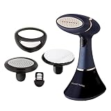 Russell Hobbs Dampfglätter Bügeleisen Steam Genie Aroma [1800W, 32g/min Dampf] inkl. 3 Aufsätze (Kleidung, Vorhänge, Polstermöbel & Dufteinsatz) Reisebügeleisen, Dampfbürste 28041-56 [Amazon Exklusiv]