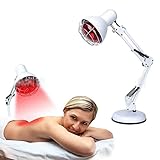DEWUFAFA Infrarot-Physiotherapie-Lampe-Boden-stehendes Haus Schönheitssalon for Hyperthermie-Muskelschmerzlinderung Heizlamp