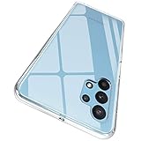 ORNARTO Durchsichtig Kompatibel mit Samsung A32 5G Hülle, Transparent TPU Flexible Silikon Handyhülle Schutzhülle Case für Samsung Galaxy A32 5G (2020) 6,5”