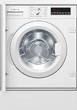Bosch WIW28442 Serie 8 Waschmaschine, 8 kg, 1400 UpM, Made in Germany, ActiveWater Plus maximale Energie- und Wasserersparnis, AquaStop Schutz gegen Wasserschäden, NightWash extra leises Prog
