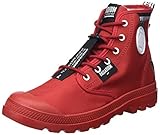 Palladium Unisex Pampa Lite Overlab Sneaker, Red Salsa, 38 EU