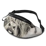Gürteltasche mit Highland-Kuh-Motiv, Gürteltasche für Herren und Damen, Unisex, verstellbar, für Outdoor, Workout, Wandern, Geschenk