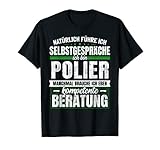 Geschenk Polier Lustiges Bauarbeiter Baustelle Bau T-S