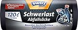 Swirl Profi Schwerlast-Abfallsäcke mit Zugband 120l, 12 Stück pro R