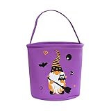 Dasongff Halloween Süßigkeits Tasche,Kürbis Hexe Stofftaschen Tragetaschen,Halloween Süßes oder Saures Bags,aus Tuch für Kinder Party,Wiederverwendbare Geschenktüten Partytüten Candy Bag