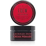 AMERICAN CREW – Cream Pomade, 85 g, Haarpomade für Männer, Haarprodukt mit leichtem Halt, feuchtigkeitsspendendes Stylingprodukt für viel Textur & mattes F