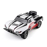 Lihgfw 2.4G Drahtloses Offroad-RC-Auto, Elektrisches 4WD Drift-RC-Fahrzeug, 50 km / h Hochgeschwindigkeits-Kletterauto für Jungen mit 2 Batterien für Kinder Jugendliche Erwachsene Spielzeug für 5,6,7,