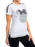 Disney Damen T-Shirt Minnie Mouse Grau S