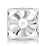 WYH Pc Lüfter Rahmenventilator RGB-Hülle-Lüfter 3-Pin 5V-Argb adressierbarer Motherboard-Sync-Kühlung PC-Fans für Computer-Fall Ruhig hohen Luftstrom Quiet Lüfter (Quantity : 2)