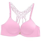 Große Größen BH Damen Push up BH Bustier Vorderverschluss Racerback BH Ohne Buegel Bustier Schönheit zurück Bralette Spitze Bralette Bustier Crop Top BH