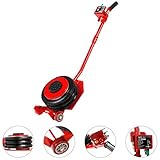 CCLIFE 3T Pneumatischer Wagenheber Rangierwagenheber 3 Tonnen drei Luftkissen | Hubhöhe 15cm-40cm | 6600LBS Kapazität | 8-12b