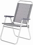 LTHDD Faltbarer Gartenstuhl, Strand-Klappstuhl, Campingstuhl, leicht, langlebig, kompakt, Klappstuhl für Balkon, Hof, Garten, 56 x 54 x 91
