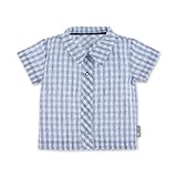 Sterntaler Baby-Jungen Kurzarm-Hemd T-Shirt, Blau (Himmel 325), 3-6 Monate (Herstellergröße: 62)