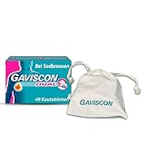 GAVISCON Dual Kautabletten bei Sodbrennen, 48 St. Tabletten mit Gemüseb