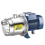 PROFI- PUMPE HAUSWASSERWERK HAUSWASSERAUTOMAT SELBSTANSAUGEND KREISELPUMPE PUMPE INNO-TEC 750 Watt LEISE ENERGIESPARSAME EDELSTAHL-Pumpe für Klarwasser Qualität aus EU-FERTIGUNG DAUERLAUF-geig