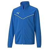 PUMA Kinder teamRISE Training Poly Jacket Trainingsjacke, Electric Blue Lemonade, 152