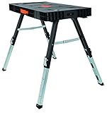 OmniTable Plus 5 in 1 Werkbank, Spanntisch, Gerüst, Dolly und Creeper All in One Arb