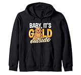 Dog-Rassen Golden Retriever Welpen Lab Welpe Überraschung Kapuzenjack