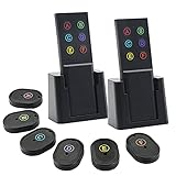 Schlüsselfinder,Wireless Key Finder Alarm,schlüsselfinder anhänger,Haustier peilsender Mini, Portemonnaie Tracker,Tracker Gute Idee für Ihre verlorenen Gegenstände,6 Empfängern und 2 S