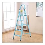 YHYH Trittleiter 5-stufiger Klappbarer Tritthocker Tragbare Metallleiter Mit Sicherheitsgriff Und Breitem,Rutschfestem Pedal Moderne (Color : 1pcs Ladder C)