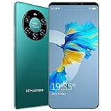 XCZZYC Handy, Smartphone SIM Karte kostenlos entsperrt, Android Dual-Card Smartphone, 6,22 Zoll Hd + Display Phone, 4800mAh, 6+128GB Rom, 13MP Kamera,Grü