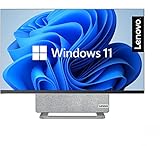 Lenovo Yoga AIO 7 68,58 cm (27 Zoll, 3840x2160, UHD, WideView, entspiegelt) All-in-One Desktop-PC (AMD Ryzen 7 5800H, 32GB RAM, 1TB SSD, AMD Radeon RX 6600M, Win11 Pro) grau-weiß inkl. Premium C