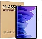 [2 Stück] Schutzfolie für Samsung Galaxy Tab A7 10.4 Zoll SM-T500/T505/T507 Displayschutz 9H Härte, Gehärtetem Glas, Kratzfest, Ultraklar, B
