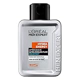 L'Oréal Paris Men Expert After Shave und Gesichtspflege für Männer, Gegen Rasurbrand, Rötungen und Hautirritationen, Hydra Energy, 1 x 100